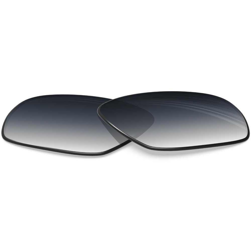BlazerBuck Anti-salt Polarized Replacement Lenses & Nose Piece for Oakley Deviation OO4061 - Grey Gradient