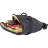 EVOC Seat Bag Saddle Bag for Compact Storage under the Seat; under Seat Bicycle Bag (0.3l Capacity, Lightweight, Quick Assembly Thanks to Buckle, Reflective Logo), Black view 3