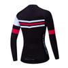 Cycling Jersey Long Sleeve Womens Mountain Bike Jersey Zip Shirts Road Bicycle Clothing Outdoor Sports Racing MTB Tops for Ladies Female Bouse Fall Autumn Breathable Quick Dry Size XL view 2