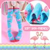 ANTSANG Kids Girls Knee High Socks Long Boot Crazy Silly Fun Gift Cute Tall Animal Socks for Child 6 Pairs Stocking Stuffers Gifts for 10 Year Old Girls Birthday Gifts Ideas(Assorted Animals) view 3