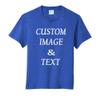 Design Your Own Custom Youth Blend Tee, Create Your Own Design Tee Shirt, Upload Photos & Type Text, Gift Your Loved Ones view 1