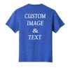 Design Your Own Custom Youth Blend Tee, Create Your Own Design Tee Shirt, Upload Photos & Type Text, Gift Your Loved Ones view 2
