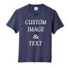 Design Your Own Custom Youth Blend Tee, Create Your Own Design Tee Shirt, Upload Photos & Type Text, Gift Your Loved Ones view 1