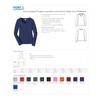 Custom Women Long Sleeves Tee Shirt, Personalized by Upload Photos, Type Text, Design Your Own Tee Shirt, Workout Tee Shirt Bright Red view 4