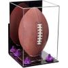 Football Display Case, Durable Clear Display Case with Mirror & Clear Base, Wall Mounted Case for Full Size Footballs, Sports Memorabilia, Collectibles, Keepsakes, Autographed Balls Items (A060-PR) view 1