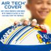 Franklin Sports Kansas Jayhawks Foam Football - Youth Mini Football for Kids - 8.5" Junior Soft Foam Ball - SPACELACE Easy Grip Cover - Perfect Toy for Kids view 4