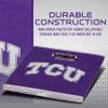 Franklin Sports NCAA TCU Horned-Frogs Storage Bin - Collapsible Cube Container + Storage Basket - Folding Fabric Shelf Organizer - NCAA Office, Bedroom + Living Room Dcor - 10.5" x 10.5" Inches view 4