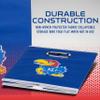 Franklin Sports NCAA Kansas Jayhawks Storage Bin - Collapsible Cube Container + Storage Basket - Folding Fabric Shelf Organizer - NCAA Office, Bedroom + Living Room Dcor - 10.5" x 10.5" Inches view 4
