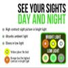 XS Sights Big Dot Shotgun Bead, Tritium Sights, High-Visibility in Low-Light Conditions, Fast Target Acquisition, Fits Mossberg Plain Barrel, Mossberg 500/590, Tritium Yellow Dot view 4