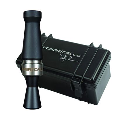 Power Calls Mallard Duck Call | High Voltage | Mainstreet/Open Water Single Reed Call for Competition, Waterfowl Hunting & Open Field Use | Stealth Black | Premium Performance for Serious Hunters
