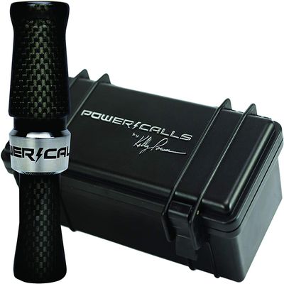 Power Calls: Mallard Duck Call, Impulse2 CTi, Double Reed, Black Carbon Fiber