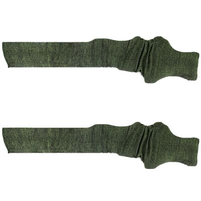 GUGULUZA Extra-Thick Gun Socks for Rifles with Scopes, Extra-Wide Gun Socks Sleeve for Shotguns, 47 x 6 inch fit Larger Scope & Tactical Accessories, Silicone-Treated, Anti-Rust