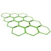 Yes4All Agility Hex Ring - Green Neon - 12 Rings view 1