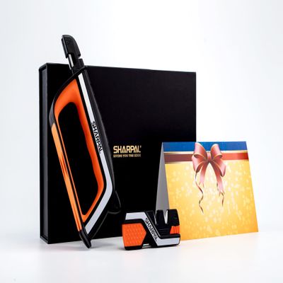 SHARPAL Pocket Knife Sharpener & Garden Tool Sharpener, Combo Gift Pack