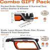 SHARPAL Pocket Knife Sharpener & Garden Tool Sharpener, Combo Gift Pack view 3