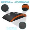 Yes4All Abdominal Exercise Pads, Foldable Ab Workout Equipment for Home Gym Core Training & Back Stretching, Sit Up Mat for Floor Exercises, Orange view 3