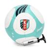 Franklin Sports NWSL Kansas City Current Soccer Ball - Kids Mini Size 1 - Skill + Training Soccer Ball for Kids + Adults - Great for Boys + Girls - Air Pump Included view 1