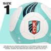 Franklin Sports NWSL Kansas City Current Soccer Ball - Kids Mini Size 1 - Skill + Training Soccer Ball for Kids + Adults - Great for Boys + Girls - Air Pump Included view 2