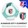 Franklin Sports NWSL Kansas City Current Soccer Ball - Kids Mini Size 1 - Skill + Training Soccer Ball for Kids + Adults - Great for Boys + Girls - Air Pump Included view 3