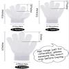 3 Pairs Toddler Gloves Kids Mittens Winter Warm Knitted Gloves Full Finger Mittens for Toddler Boys and Girls(1-4 Years Size,Black, White, Grey) view 3