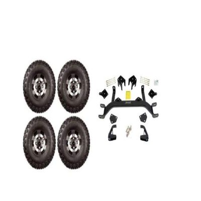 3G 5" Lift Kit Combo with 10" Colossus for EZGO TXT Electric Golf Carts 1994-2001.5