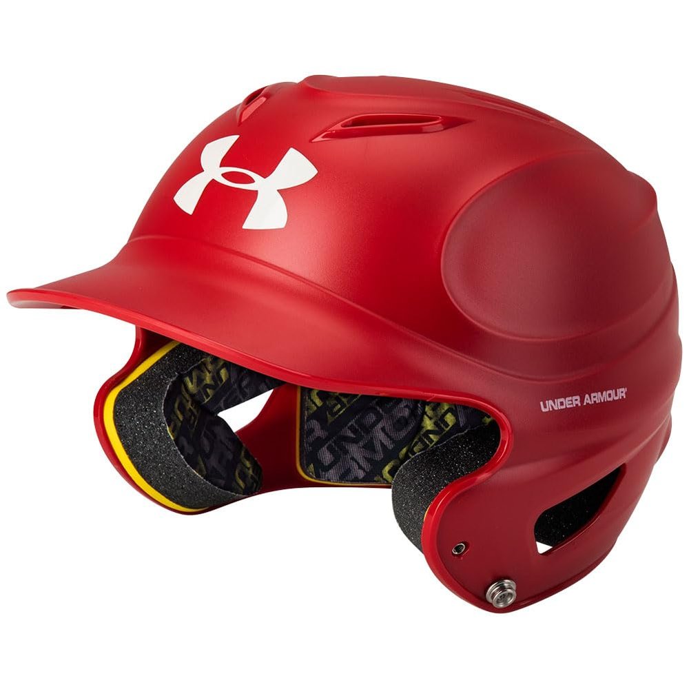 UA Classic NOCSAE Certified Youth Matte Molded Batter's Helmet: Size 6 3/4 & Under