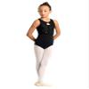 Danshuz Little Girls Embroidered Mesh Overlay Tank Dance Leotard 4-6 view 1
