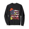Country Music Guitar Cowboy Hat Boots Horse Riding gesture Sweatshirt view 1