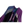 Lncropo Women's Shawls Wraps Winter Open Front Poncho Cape Oversized Cardigan Sweater,Series A3-purple view 4