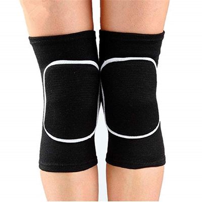 JUMISEE Kids Knee Pad, Anti-Slip Padded Sponge Knee Brace Breathable Flexible Elastic Knee Support for Football Volleyball Dance Skating Basketball Sports
