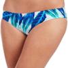 RACHEL Rachel Roy womens Scoop Swim Bikini Bottoms, Teal, Medium US view 1