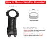BESNIN Bike Stem, MTB Stem 7 Degree 25.4mm 70mm Mountain Bike Stem Handlebar Stem for Cycling view 4