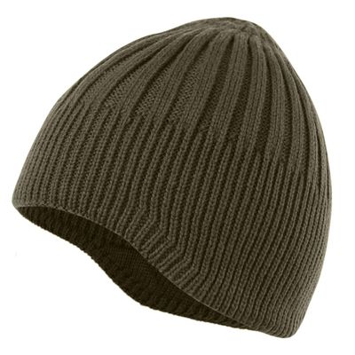 Home Prefer Toddler Boys Winter Hat Knit Beanie Hat Skull Hat Ears Covers (Army Green)