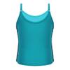 Moily Girls Sequins Adjustable Spaghetti Straps Tank Top Cami Shirts Dancewear for Jazz Hip Hop Lake_Blue 8 view 2