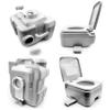 HTTMT- ET-Toilet001-5 Gallon 20L Portable Toilet Flush Travel Camping Outdoor/Indoor Potty Commode view 2