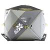 CLAM 14471 Portable 4 to 6 Person 9 Foot Jason Mitchell X5000 Ice Fishing Angler Thermal Hub Shelter Tent with Anchors, Tie Ropes, and Carrying Bag view 2