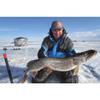 CLAM 14471 Portable 4 to 6 Person 9 Foot Jason Mitchell X5000 Ice Fishing Angler Thermal Hub Shelter Tent with Anchors, Tie Ropes, and Carrying Bag view 3