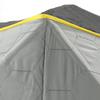 CLAM 14471 Portable 4 to 6 Person 9 Foot Jason Mitchell X5000 Ice Fishing Angler Thermal Hub Shelter Tent with Anchors, Tie Ropes, and Carrying Bag view 4