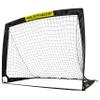 Franklin Sports Blackhawk Backyard Soccer Goal - Portable Kids Soccer Net - Pop Up Folding Indoor + Outdoor Goals - 4' x 3' - Black view 1
