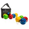 Franklin Sports 100mm Bocce Ball Set 8 Wooden Bocce Balls and 1 Pallino Beach, Backyard Lawn or Outdoor Party Game - Made in Italy view 1