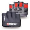 Franklin Sports Spartan Race Minimalist Traditional OCR Glove Pair, Grey/Red - Adult XX-Large