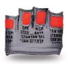 Franklin Sports Spartan Race Minimalist Traditional OCR Glove Pair, Grey/Red - Adult XX-Large view 3