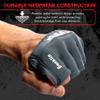 Franklin Sports Spartan Race Minimalist Traditional OCR Glove Pair, Grey/Red - Adult XX-Large view 4