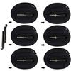 (6-Pack) AR-PRO 28" 700x20-25c Replacement Road Bike Inner Tubes with 80mm Presta Valves and Free 2 Tire Levers - Bike Tubes for 700x20c, 700x23c, and 700x25c Road Bike Tires view 1