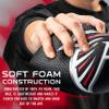 Franklin Sports NFL Atlanta Falcons Football - Kids Foam Football - Soft Junior Size 8.5" Ball with 3D Logos - Perfect for Gameday + Tailgates view 3
