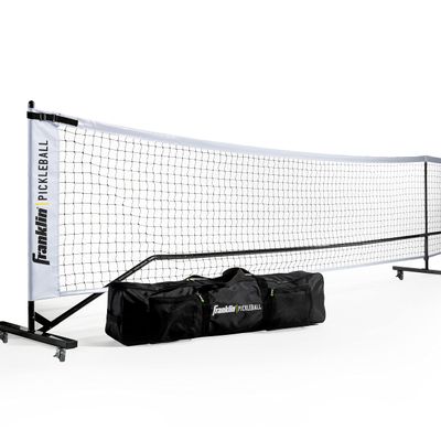 Franklin Sports Pickleball Net - Official Size with Wheels -Superior Portability