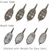 Carp Fishing Method Feeders Set 4 Inline Method Feeders with 1 Quick Release view 3