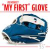 Franklin Sports MLB Youth Teeball Glove and Ball Set - Kids Kansas City Royals Baseball and Teeball Glove and Ball - Perfect First Kids Glove - 9.5" view 3