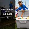Coleman Classic Series Insulated Portable Cooler, Leak-Resistant Outdoor Hard Cooler Keeps Ice up to 5 Days, 52/70/120/150 Quart view 3