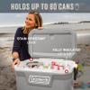 Coleman Classic Series Insulated Portable Cooler, Leak-Resistant Outdoor Hard Cooler Keeps Ice up to 5 Days, 52/70/120/150 Quart view 4